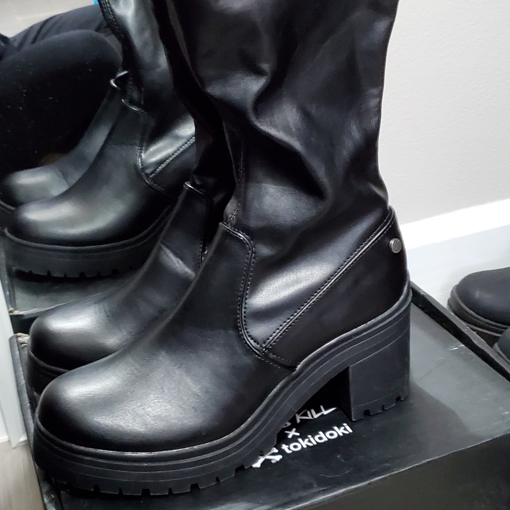 Thigh high Steve madden boots